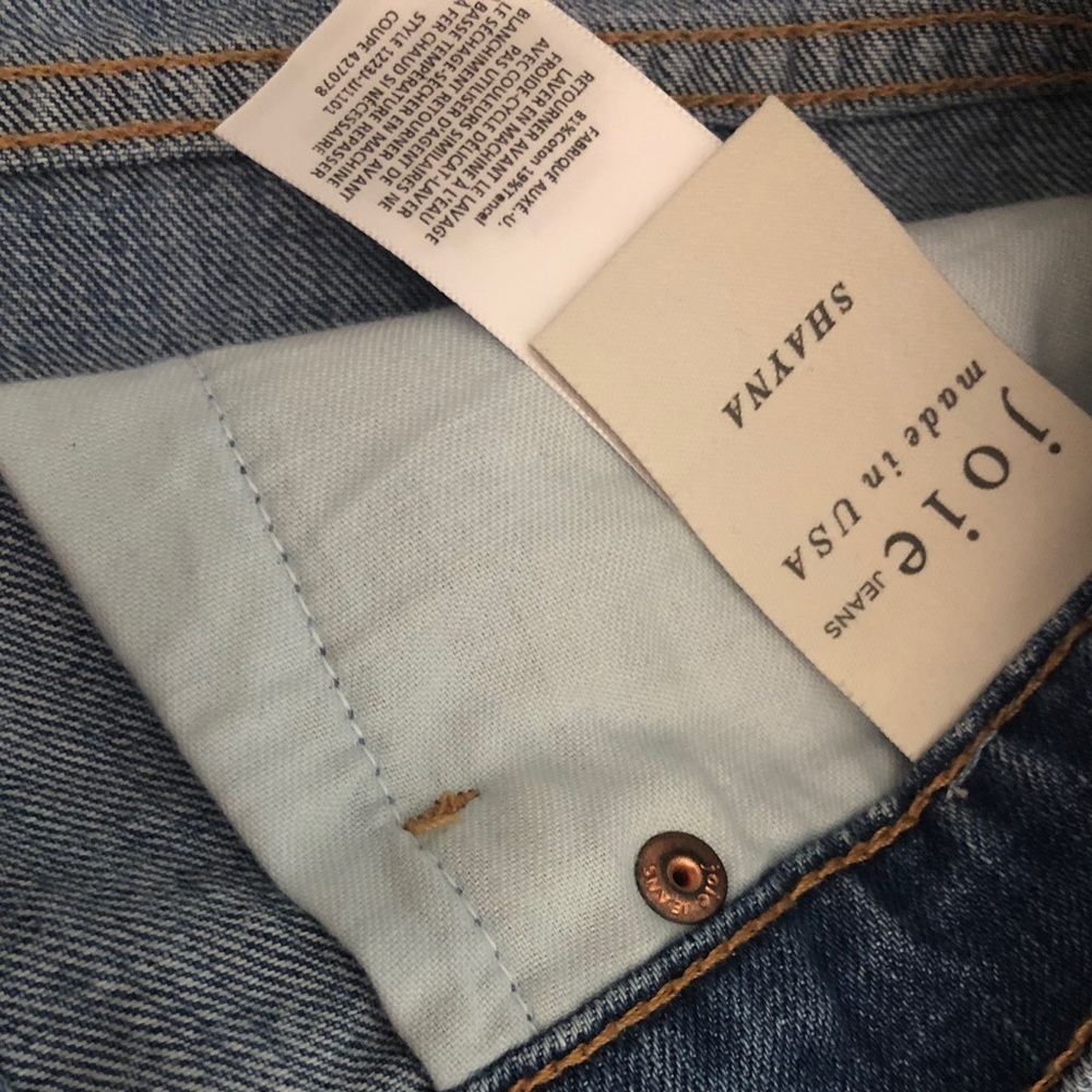 NEW Joie Shayna Cutoff Frayed Denim Jean Short Size 29 - Picture 11 of 14
